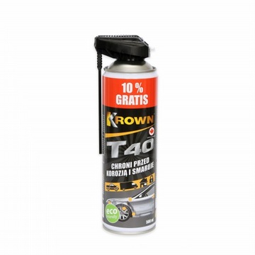Krown T40 areozol техническое обслуживание шасси защита от ржавчины