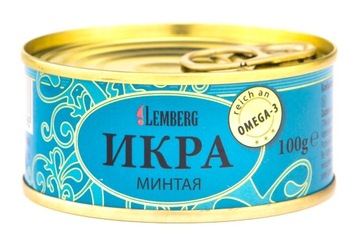 Икра минтая 100г ЛЕМБЕРГ