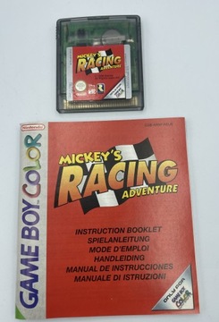 Mickey's Racing Adventure Nintendo Game Boy Color