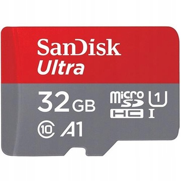SANDISK 32GB micro SD HC Class 10 ULTRA 120MB / s A1