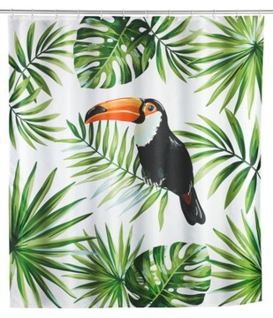 Занавеска для душа Tucan Tropical 180x200 Wenko