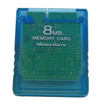 Оригінальна карта пам'яті 8MB Blue SCPH - 10020 PS2 PlayStation 2