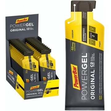 PowerBar Powergel Original 24x41 Упаковка гелів Espre