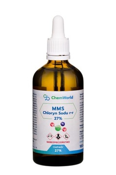 MMS хлорит натрия r-r 27% NaClO2 100 мл-ChemWorld