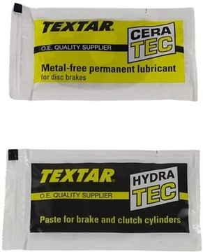 TEXTAR CERA TEC + HYDRA TEC ТОРМОЗНЫЕ СМАЗКИ 5 + 5 МЛ