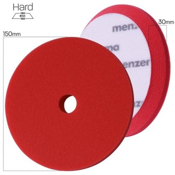 Menzerna Premium Heavy Cut Foam Pad 150mm Red