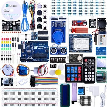 Elegoo UNO R3 Ultimate Starter Kit, сумісний з Arduino IDE