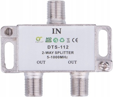 ТВ сплиттер 1/2 DTS-112 DIGITSAT 5-1000 МГц