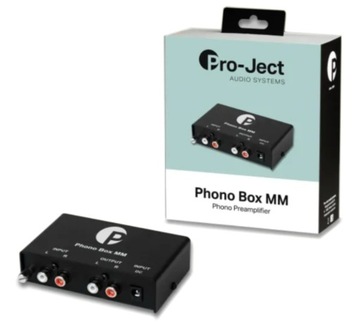 Pro-Ject Phono Box MM (Чорний). Фонокоректор.