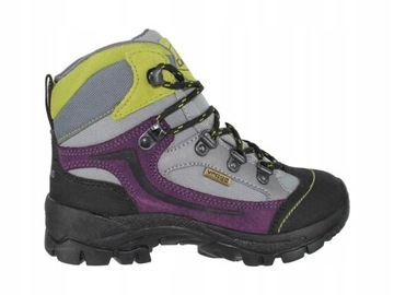 Детские треккинговые ботинки CAMPUS LINDA KID фиолетовые водонепроницаемые 28