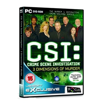 CSI CRIME SCENE INVESTIGATION 3 DIMENSIONS НОВЫЙ ПК