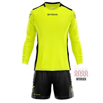 Спортивний комплект Givova HYGUANA YELLOW FLUO R. 3XS