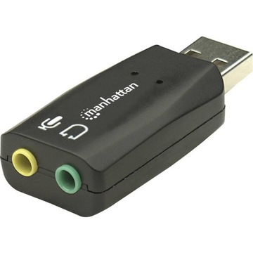 Зовнішня звукова карта Manhattan Hi-Speed USB