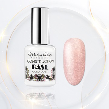 Modena Nails Base Construction 15ml-Gold Dust