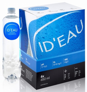 Мінеральна вода IDEAU 6X650ML / IDEAU|