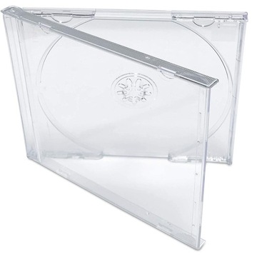 Коробки для 1 CD Jewel Case CD BOX Clear-25 шт