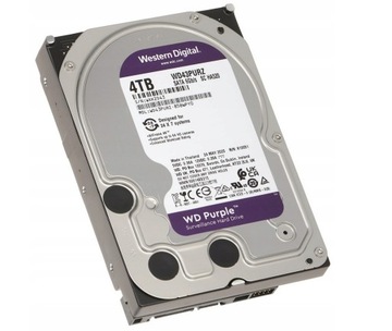 Жесткий диск 4TB WD Purple для мониторинга 4000GB WD43PURZ