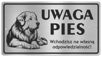 Табличка Примітка собака-ПІДХАЛАНСЬКА вівчарка лазерний гравер нержавіюча сталь