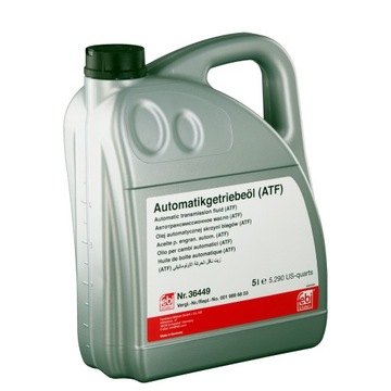АВТОМАТИЧЕСКОЕ МАСЛО.БЕГ. ATF 5L 36449 / FEB