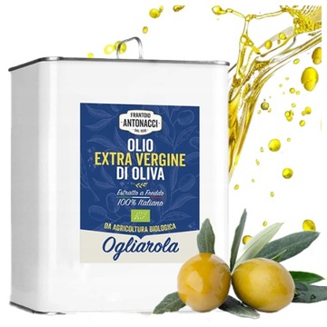 ОЛИВКОВА ОЛІЯ EXTRA VIRGINE 3L OGLIAROLA ОРГАНІЧНЕ БІО ІТАЛІЯ