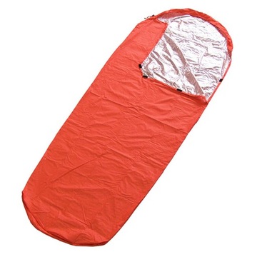 Спасательный спальный мешок на открытом воздухе, на открытом воздухе