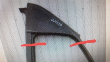 DUCATO BOXER JUMPER 94-06 DACH NAROŻNIK PRAWY