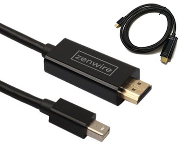 Кабель-адаптер кабель mini DisplayPort HDMI 4K THUNDERBOLT 2 Display Port