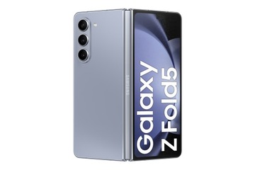 Запечатаний смартфон Samsung Galaxy з Fold5 12 ГБ / 1 ТБ 5g Блакитний