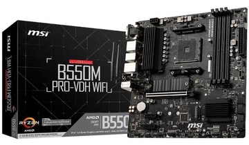 Материнська плата Micro ATX MSI B550M PRO-VDH WIFI