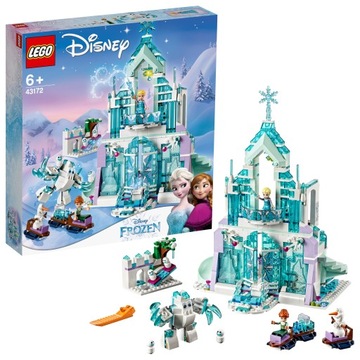 LEGO Disney 43172 чарівний Крижаний палац Ельзи набір будівельних блоків Frozen