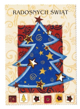 DELTA Graphix Рождественская открытка открытка Рождество Сочельник WZ006