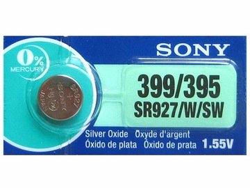аккумулятор SONY Original 395 399 SR927SW AG7 LR 1 шт.