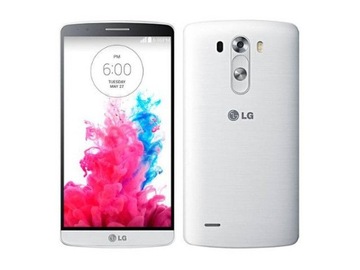 оригинальный LG G3 s белый-рабочий, комплект + стекло H9
