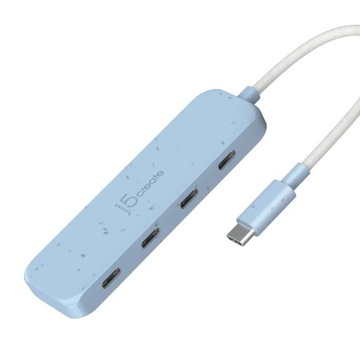 j5create JCH345EC USB 3.2 Gen 1 (3.1 Gen 1) Type-C 10000 Мбіт / з блакитний