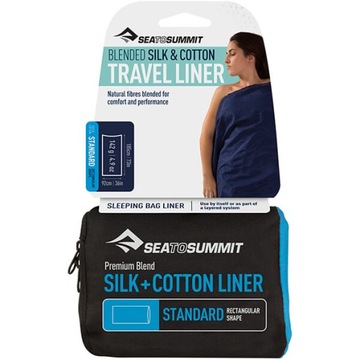 Лайнер для спального мешка Sea to Summit Silk Cotton Liner