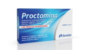 Проктомин, 10 суппозиториев (2А-15/5)