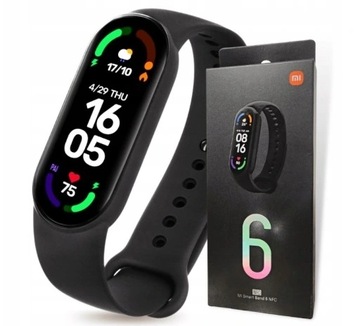 Smartwatch Xiaomi Mi Band 6 Чорний