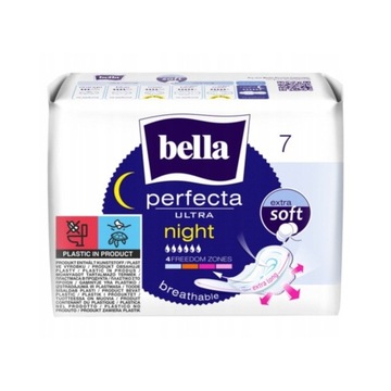 BELLA гигиенические прокладки Perfecta Ultra Night Extra Soft 7
