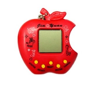 Игрушка Tamagotchi электронная игра яблоко красное