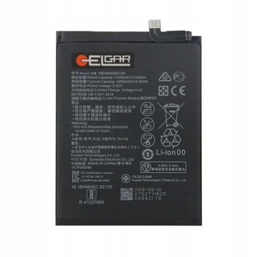 Аккумулятор для Huawei Mate 20 Pro HB486486ECW