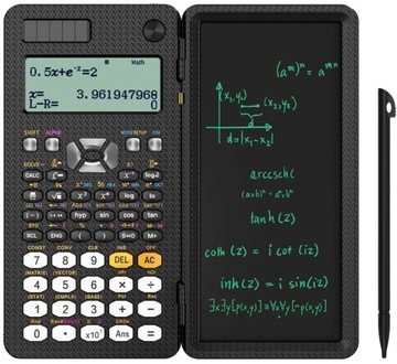 Науковий офісний шкільний калькулятор з блокнотом, блокнот, Блокнот, 417 функцій