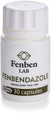 Фенбендазол 222 мг КТ. > 99% Fenben Lab 30 kap