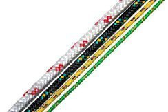 Полипропиленовая плетеная парусная веревка 14 мм - 1 м до 1600 кг