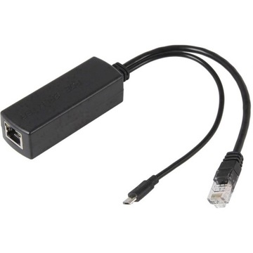 Joy-IT SBC-PoE-Power over Ethernet (PoE) сплиттер microUSB