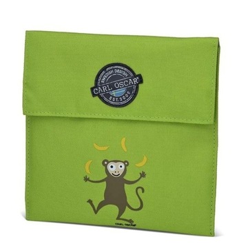 Carl Oscar Pack ' N ' Snack Sandwich Bag термосумка для сендвічів Lime-Mo