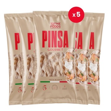 Pinsa Gourmet Multigrain 230 г-набор из 5