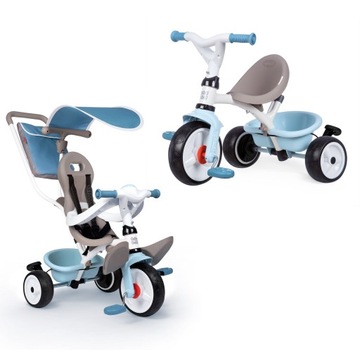 ТРЕХКОЛЕСНЫЙ ВЕЛОСИПЕД SMOBY BABY BALADE PLUS СИНИЙ