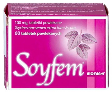 Soyfem 100mg препарат соєві ізофлавони менопауза 60 ТБ