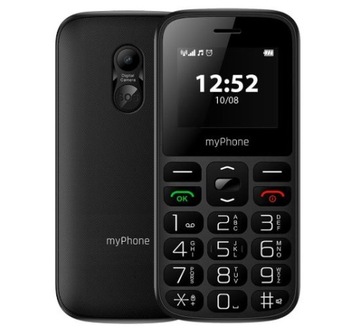 Мобильный телефон для пожилых людей myPhone HALO A Black большие клавиши SOS Радио