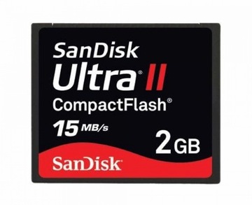 Карта памяти CF CompactFlash SanDisk ULTRA II 2GB